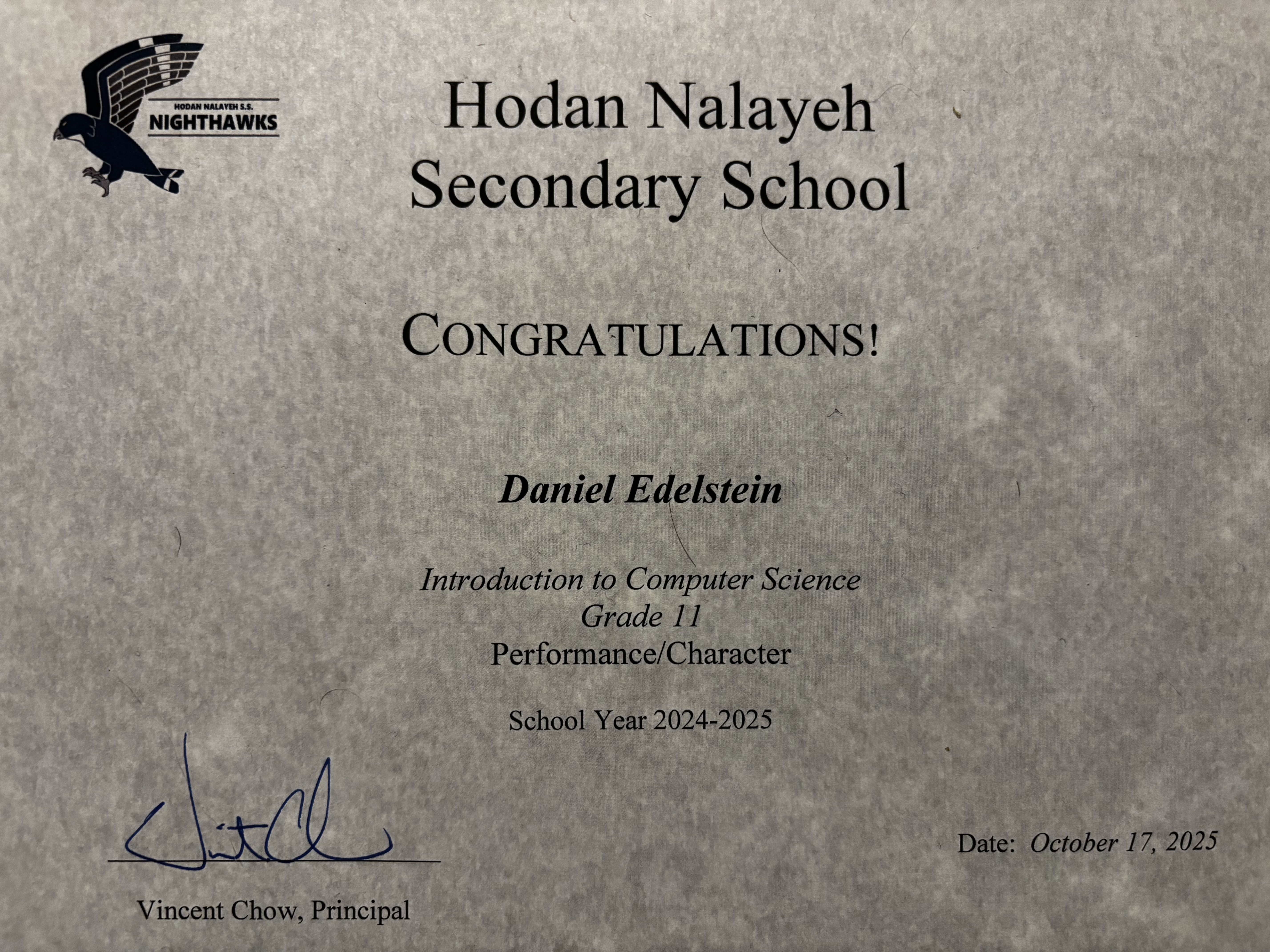 Computer Science · Gr. 11