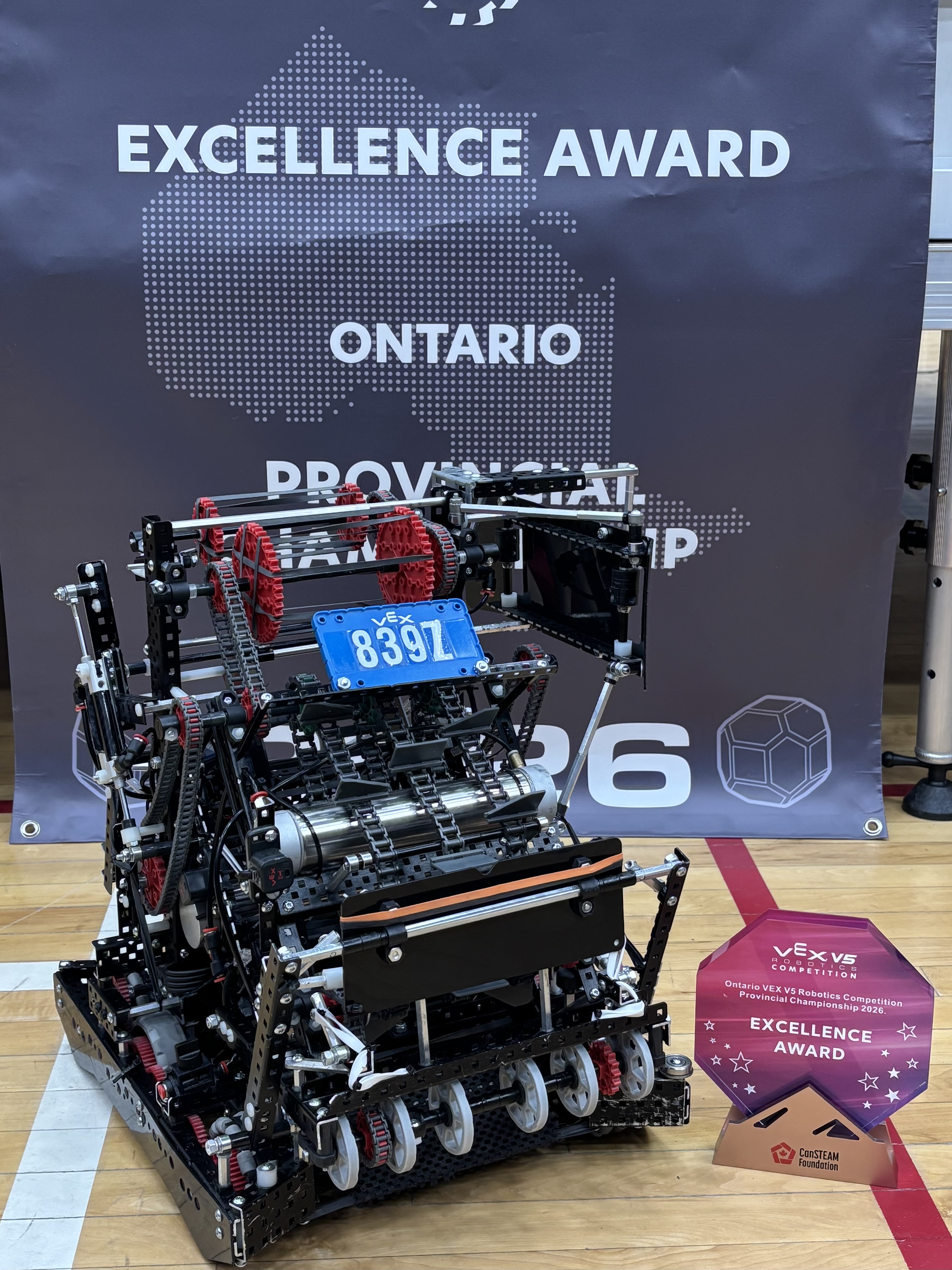 VEX Excellence Award · Ontario Provincials 2026