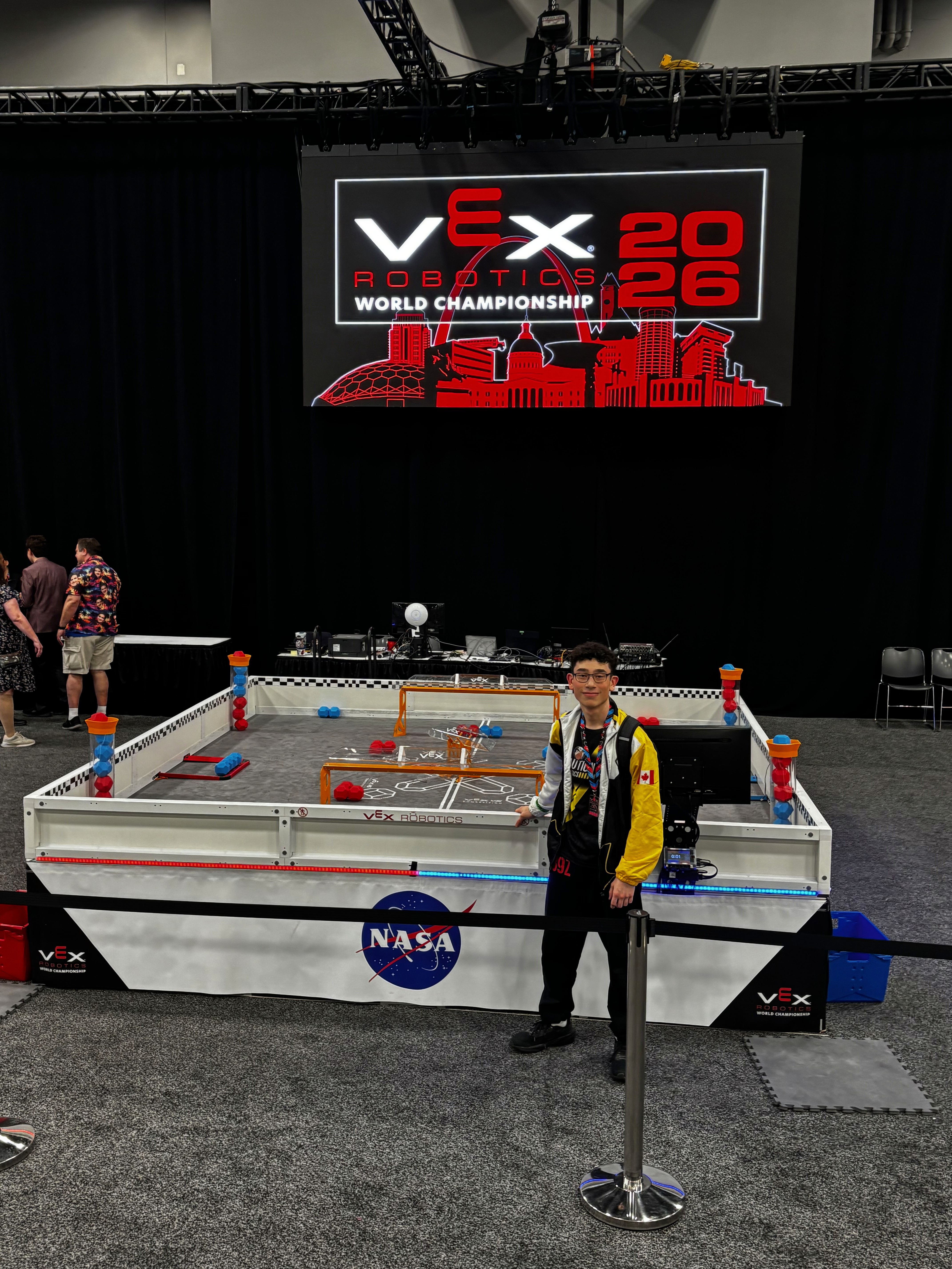 Competed in VEX 2026 World Championship