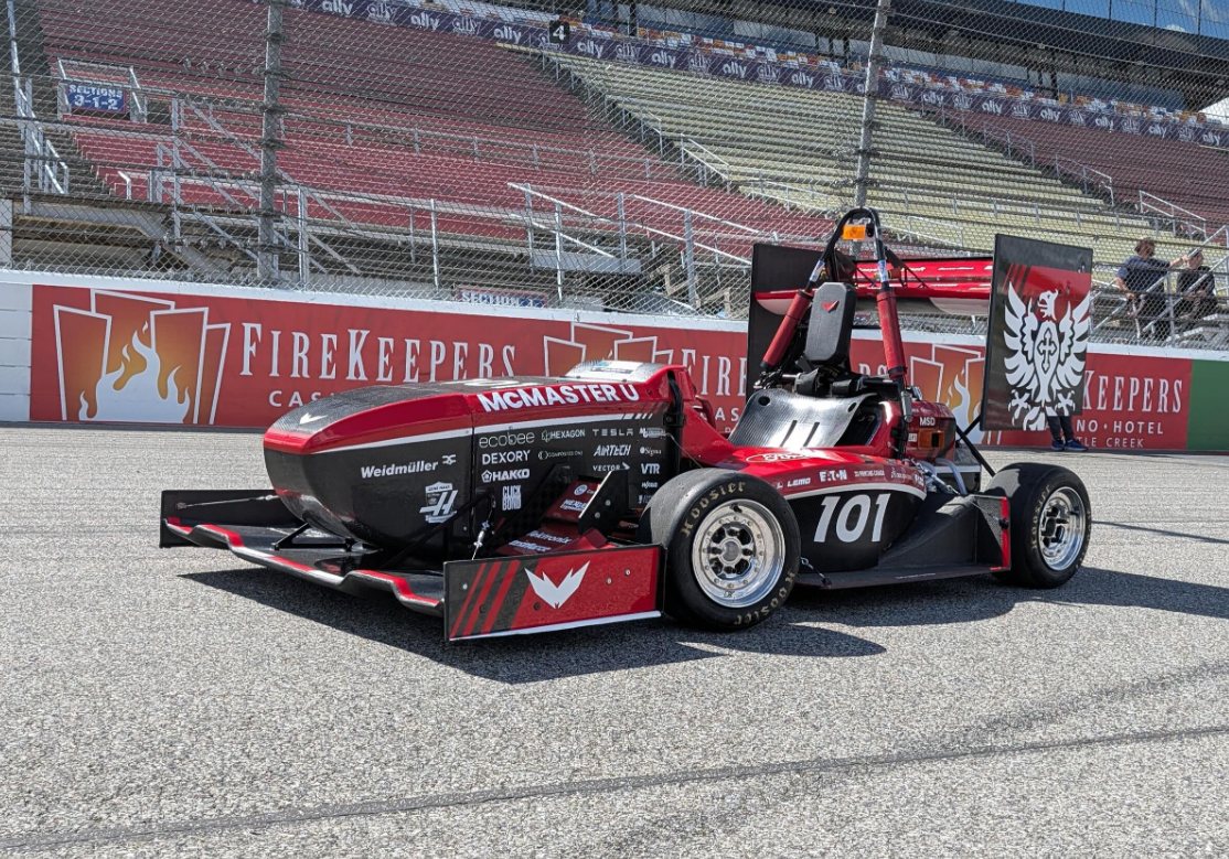 MAC Formula Electric race car